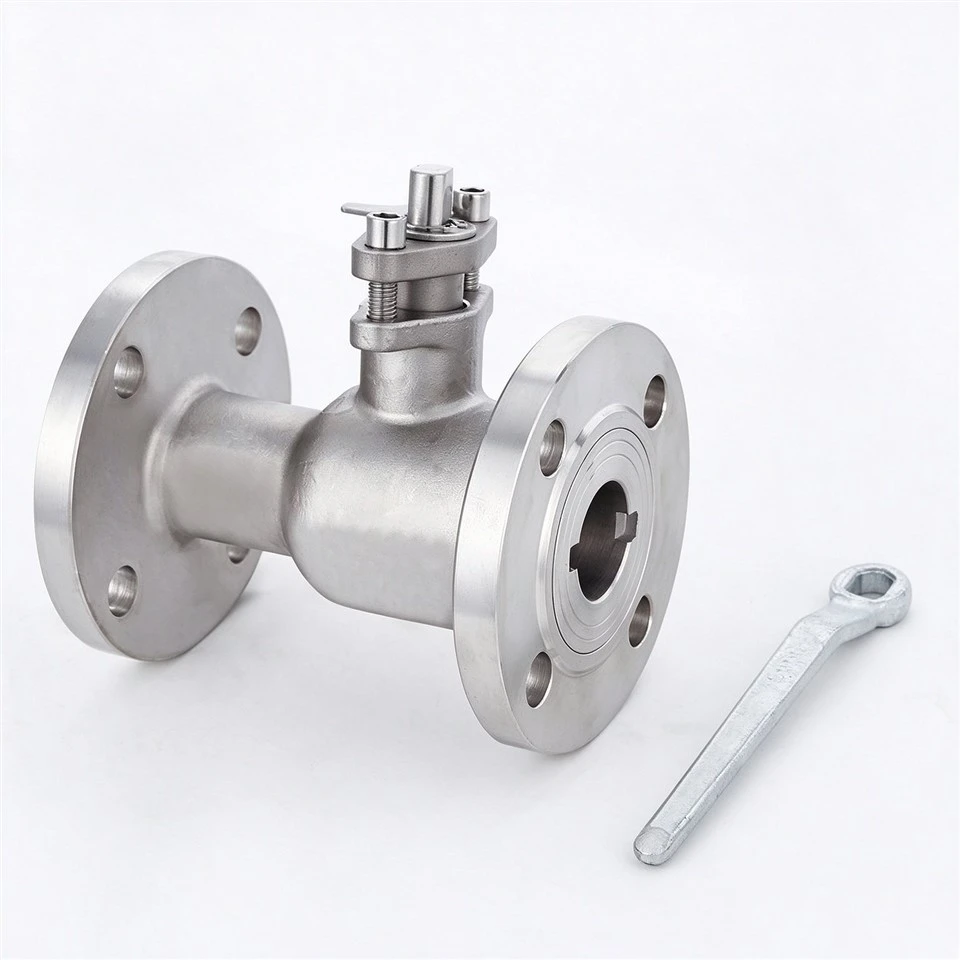 1 PC Cast Steel Floating Ball Valve