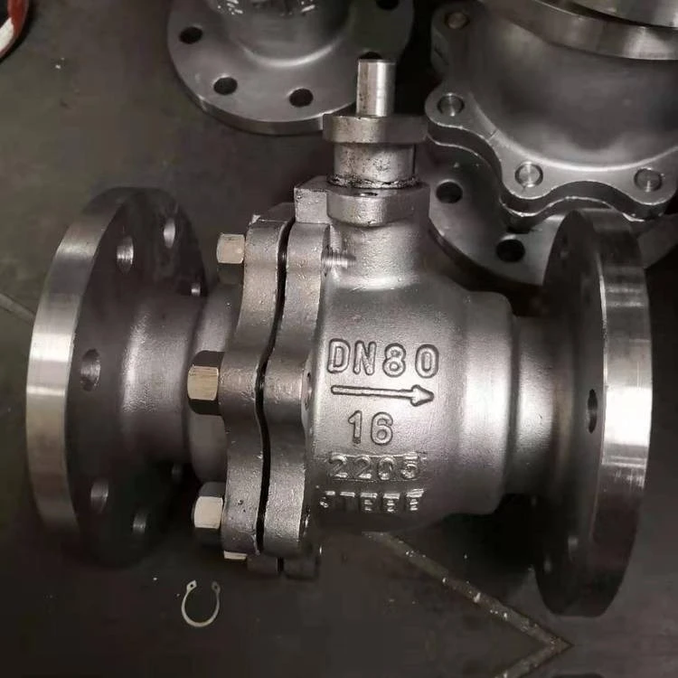 2-pc Cast Steel Floating Metal Seated Ball Valve