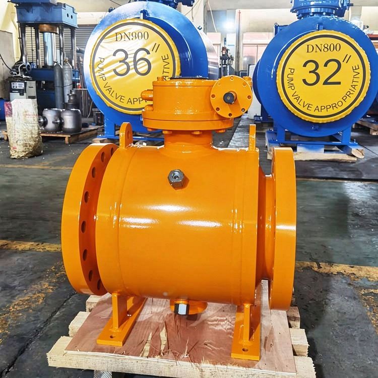 3-pc Forged Trunnion Mounted Metal Seated Ball Valve