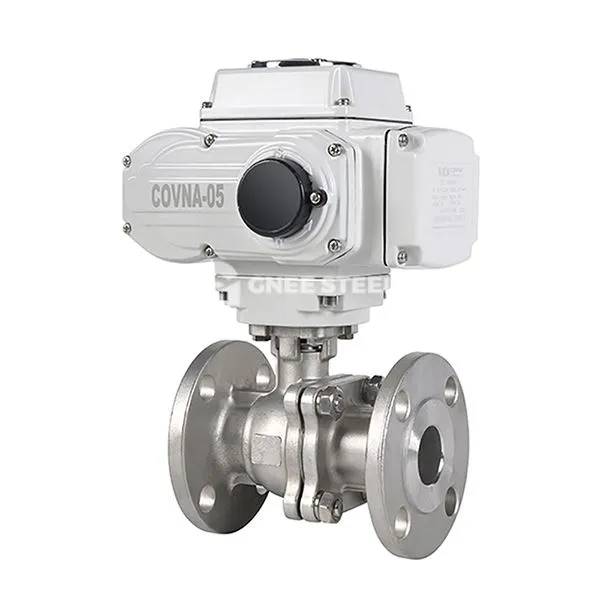 Electric Flange Ball Valve