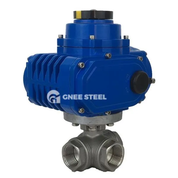 Electrically Actuated 3 Way Valve