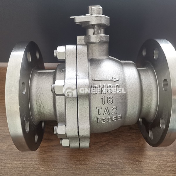 Flanged Metal Seated Ball Valve