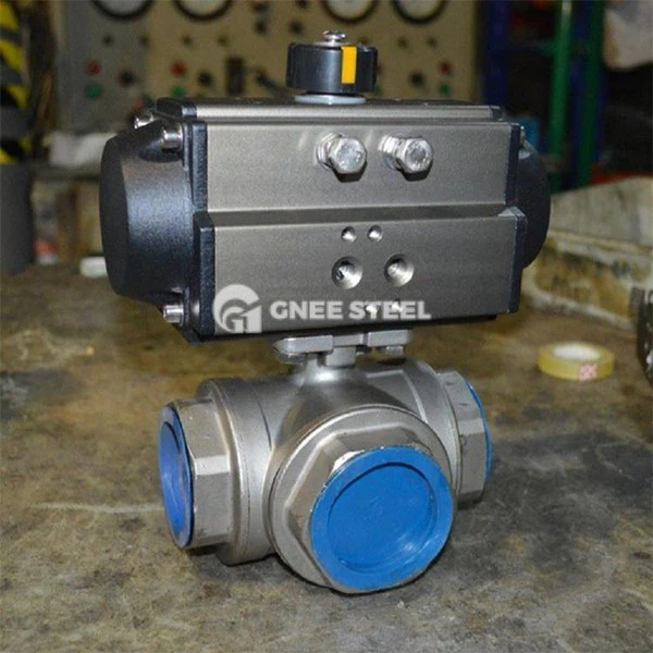 High-Pressure 3-Way Ball Valves