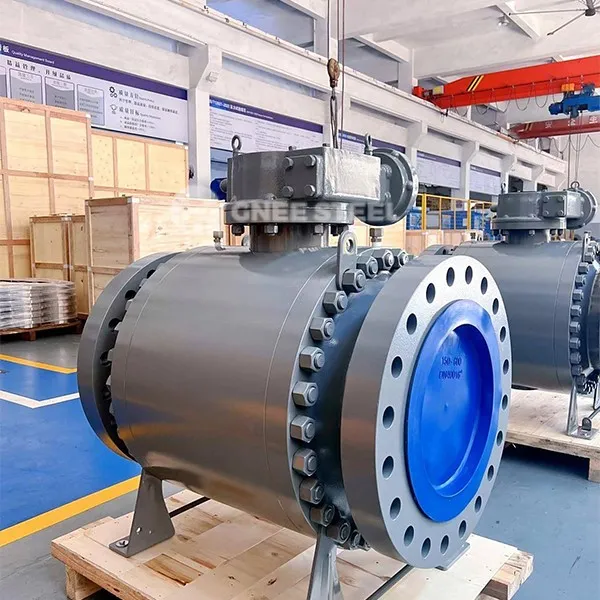 WCB Split Body Trunnion Mounted Ball Valve WCB Split Body Trunnion Mounted Ball Valve