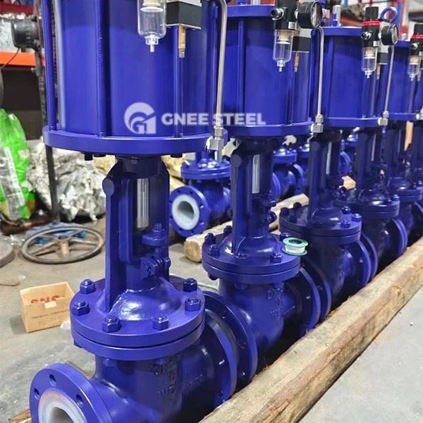 Pneumatic Gate Valves