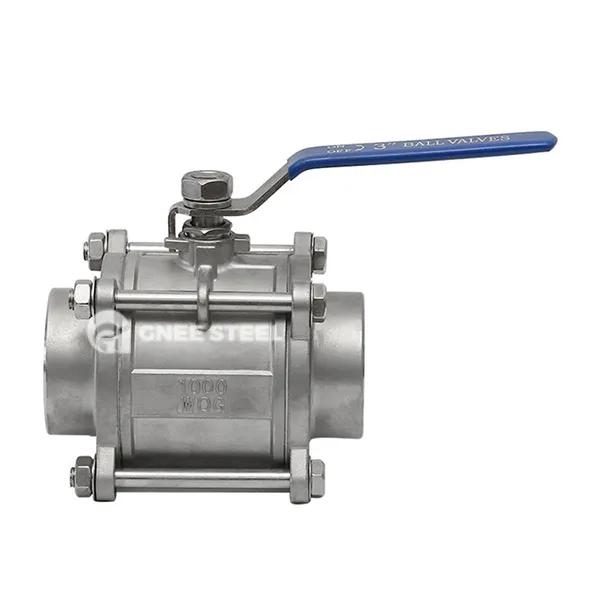 3-Piece Manual Ball Valves 3-Piece Manual Ball Valves