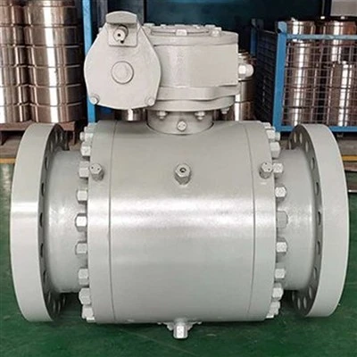 3-pc Forged Trunnion Mounted Soft Seated Ball Valve