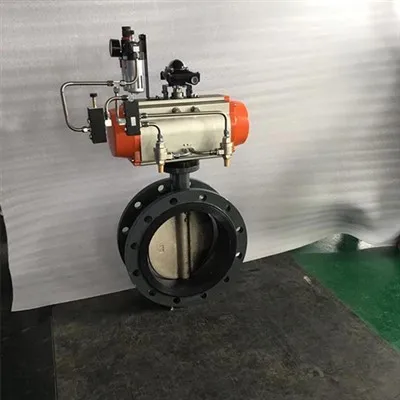 Pneumatic Soft Seal Butterfly Valve