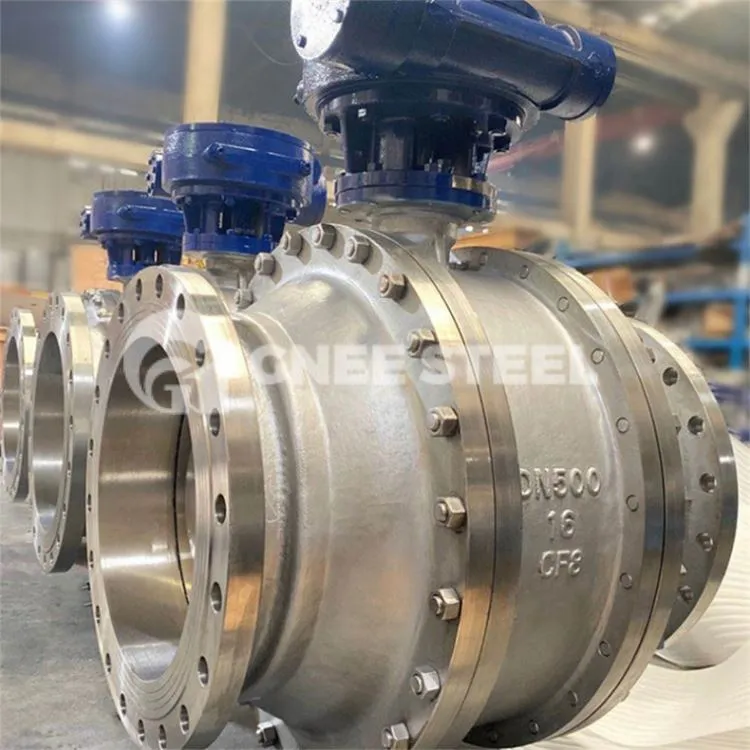 Stainless Steel Trunnion Ball Valve
