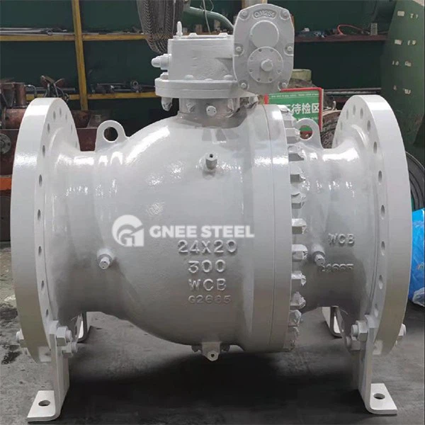 Top Entry Trunnion Mounted Ball Valve
